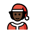 mx claus, dark skin tone